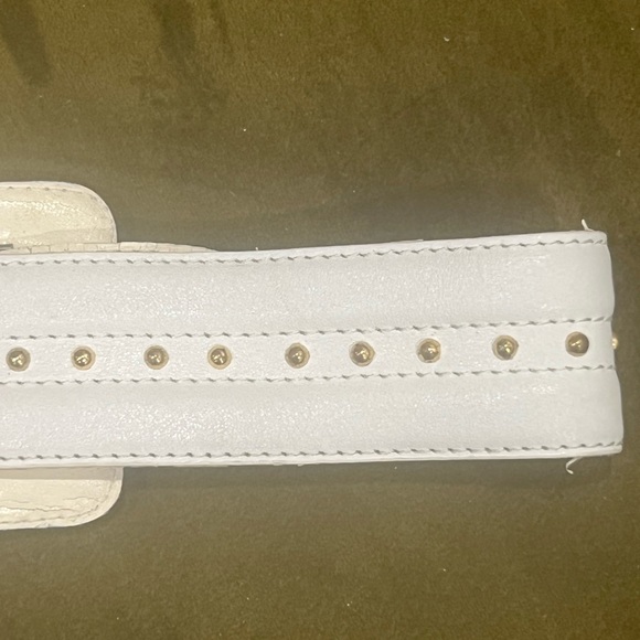 YSL kidskin and grommet belt - Picture 11 of 15